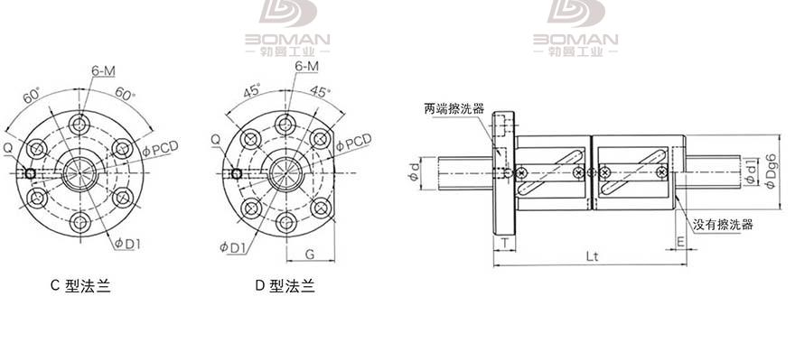 KURODA GR5010DD-DALR 黑田1540滚珠丝杆