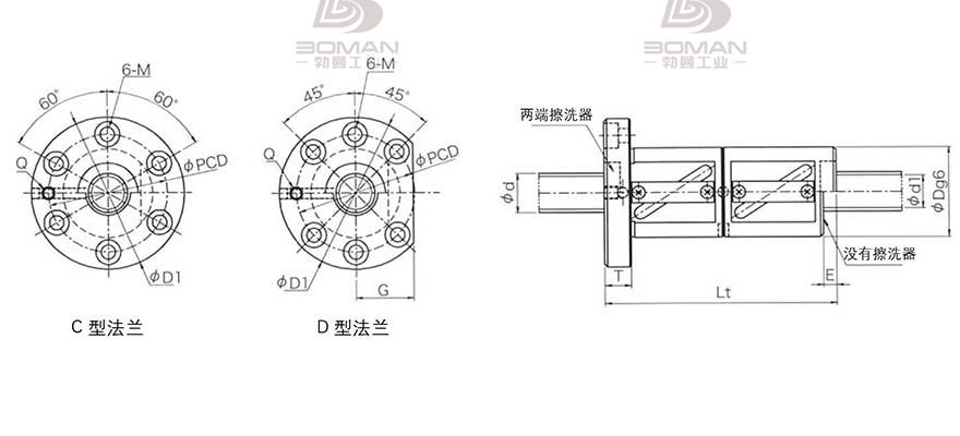 KURODA GR6310FD-CAPR 黑田丝杠螺母怎么拆卸视频