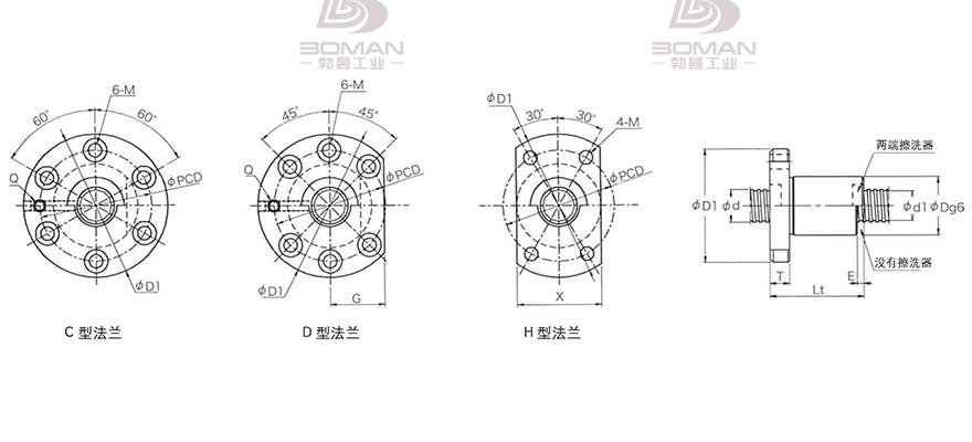 KURODA GD0801JS-HDNR 黑田0601丝杠