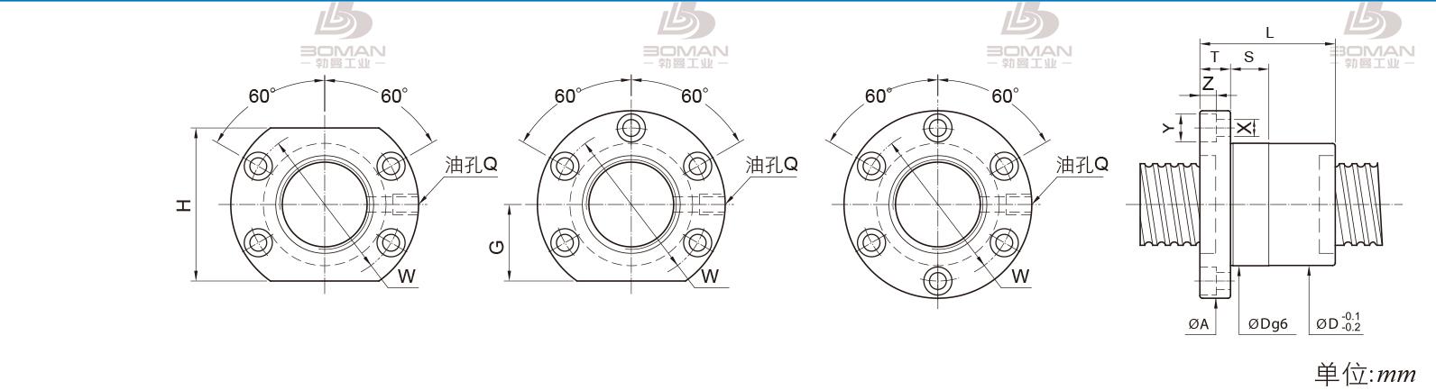 PMI FSIC4012-3 pmi是谁家丝杠