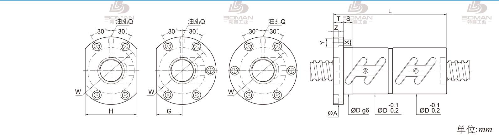 PMI FDWC1605-5 pmi丝杆螺母拆装维修视频