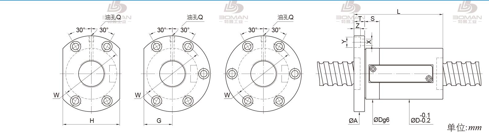 PMI FSWE5010-3.5 pmi丝杆型号1632什么意思