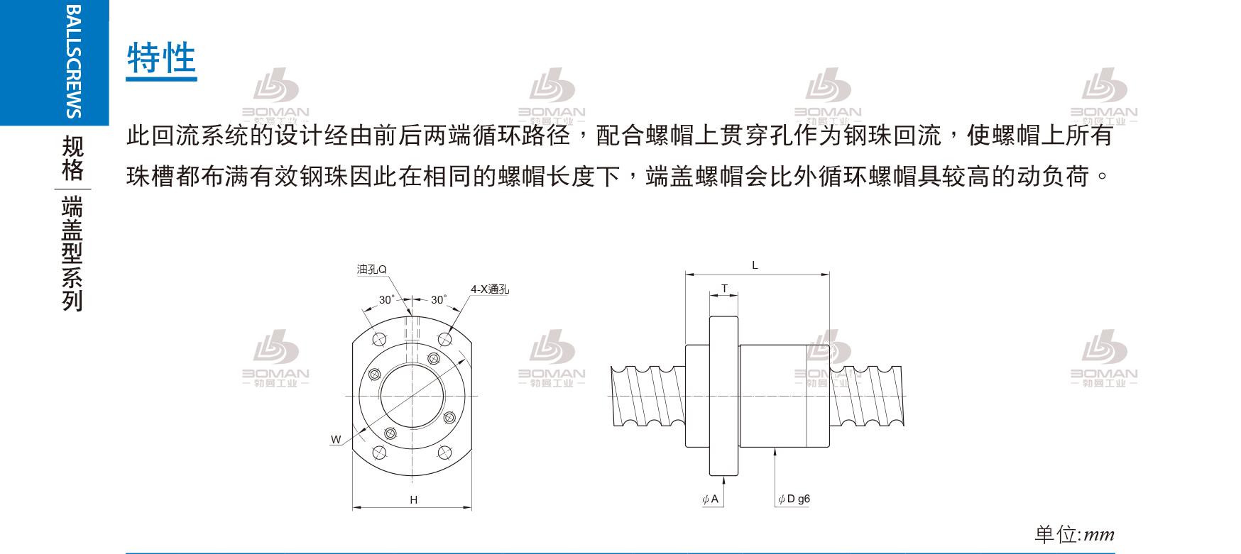 PMI FSKC2525-3.6 pmi丝杠规格与选型