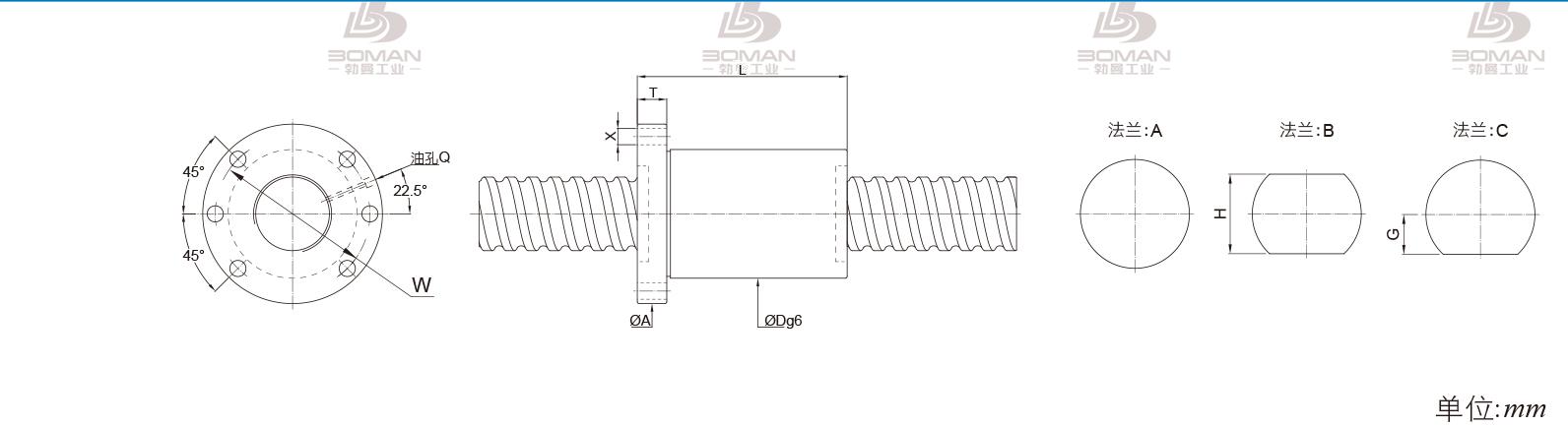 PMI FSDH4520-4 pmi丝杠故障