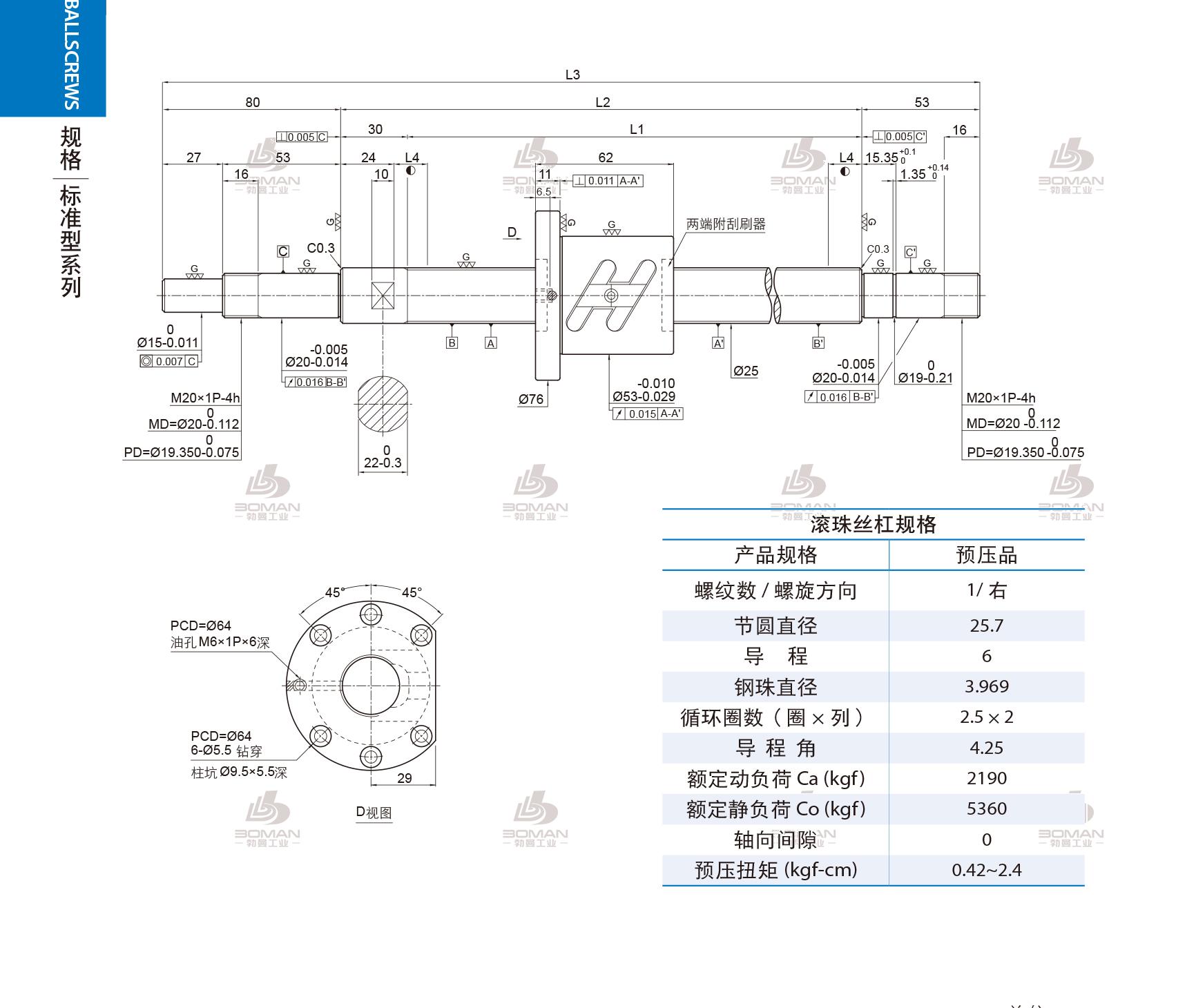 PMI 1R25-06B2-1FSWC-1170-1333-0.018 PMI滚珠丝杆招聘