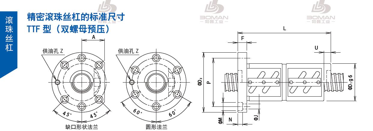 TSUBAKI 36TTFA10 tsubaki 丝杆