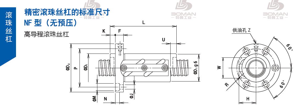 TSUBAKI 40NFU40 tsubaki数控丝杆螺母