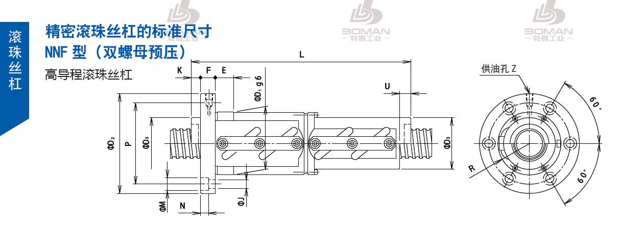 TSUBAKI 80NNFC12 tsubaki丝杆