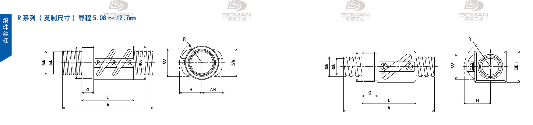 TSUBAKI 38.1RB6.35 tsubaki 丝杆