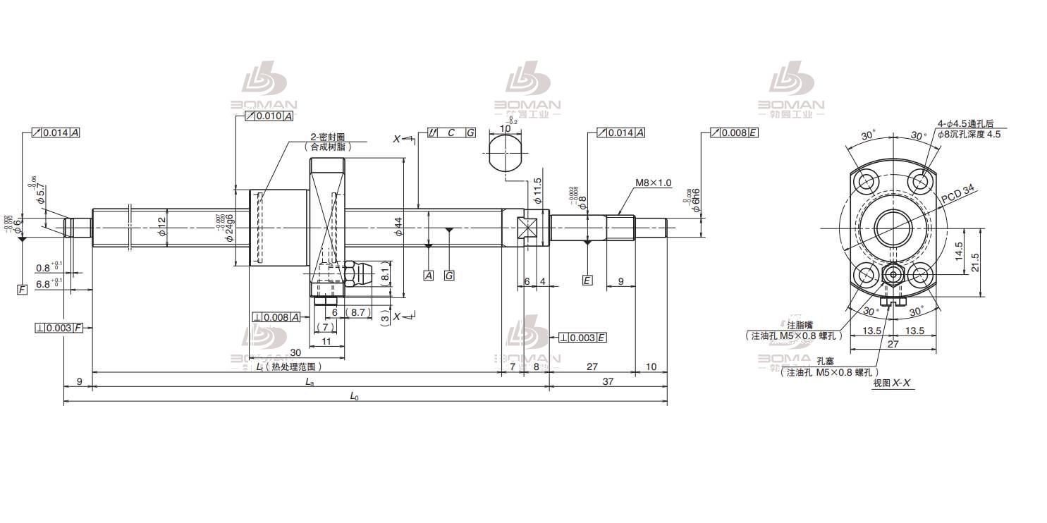 NSK USS1205N1D0621-PSS标准库存品